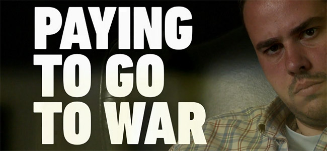 Paying To Go To War