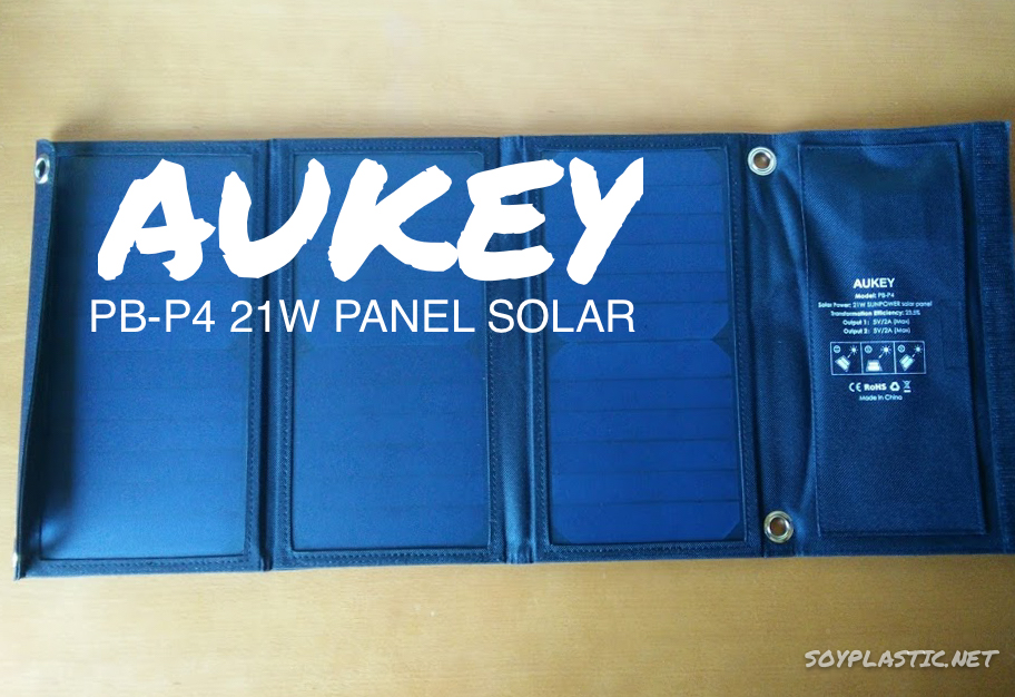 Análisis: Panel solar Aukey PB-P4-TYES 21W